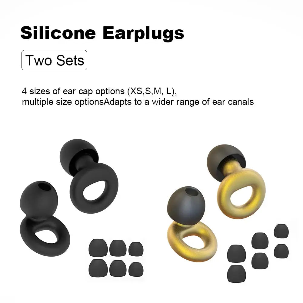 Premium Reusable Silicone Earplugs Snooze Lab
