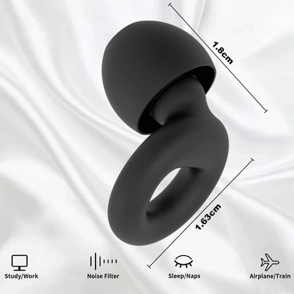 Premium Reusable Silicone Earplugs Snooze Lab