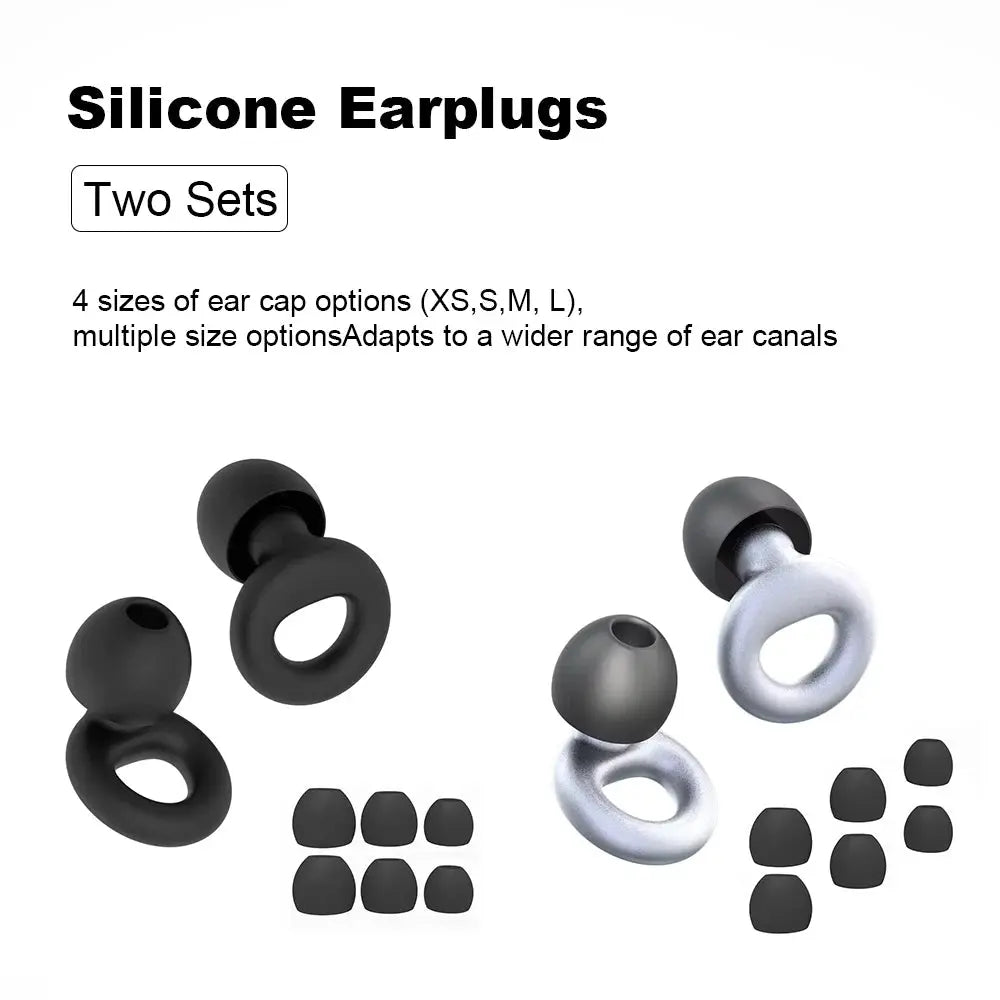 Premium Reusable Silicone Earplugs Snooze Lab