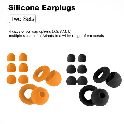 Premium Reusable Silicone Earplugs Snooze Lab