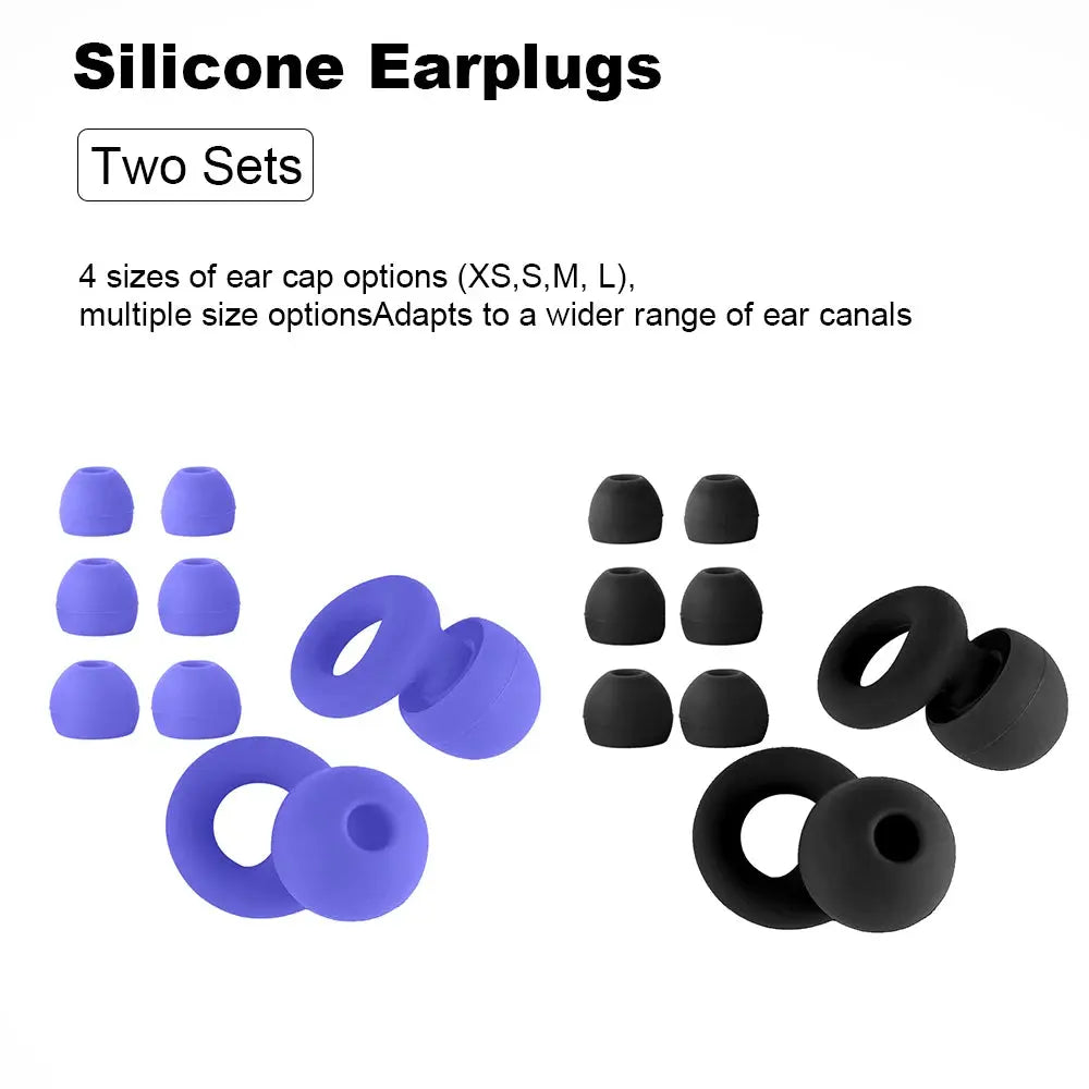 Premium Reusable Silicone Earplugs Snooze Lab