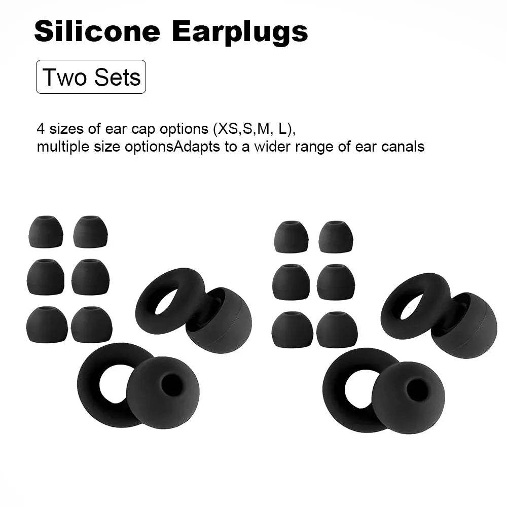 Premium Reusable Silicone Earplugs Snooze Lab