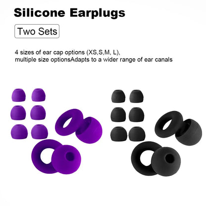 Premium Reusable Silicone Earplugs Snooze Lab